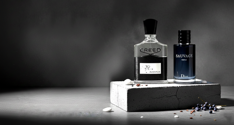 Dior and creed bright